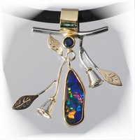 Linda George Yowah Opal Pendant